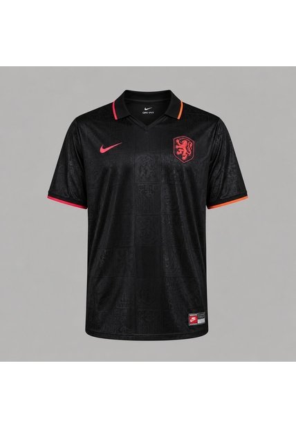 Camiseta Nike Países Bajos Energy 2026 - Negro