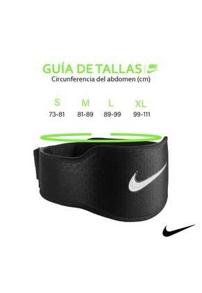 Cinturon Nike Para Pesas Strength Training Belt 3.0-Negro