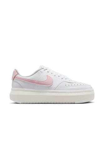 Tenis Nike W Court Vision Alta Ltr Mujer-Blanco/Rosa Nike