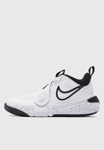 Tenis Basketball Blanco-Negro NIKE Team Hustle D 11