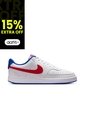Tenis Nike  Court Vision Lo Hombre-Blanco/Rojo de Nike