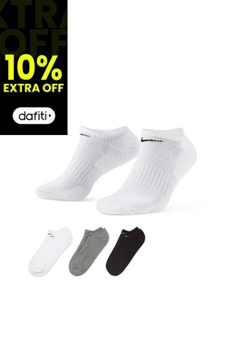 Medias Hombre Nike Everyday Cushioned Multicolor (3 Pares) Nike
