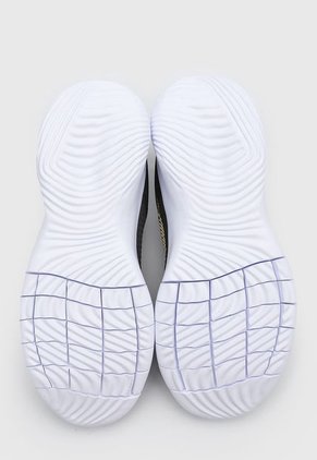 Tenis Running Negro-Blanco-Dorado Nike Flex Experiencie RN 11 NN