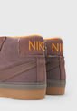 Tenis Skateboarding Taupe-Miel-Naranja Nike SB Zoom Blazer Mid Premium Plus de Nike