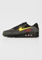 Tenis Lifestyle Negro-Amarillo-Verde Oliva Nike Air Max 90 GTX de Nike