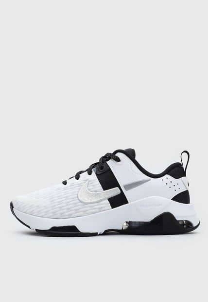 Tenis Training Negro-Blanco-Plateado Nike Zoom Bella 6 PRM