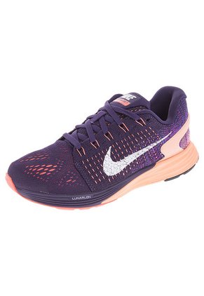 Running Morado-Naranja Nike Lunarglide 7