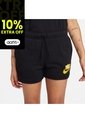Shorts Mujer Nike One Negro de Nike