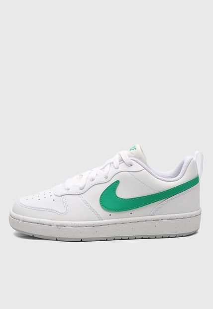 Tenis Lifestyle Blanco-Verde Nike Court Borough Low Recraft