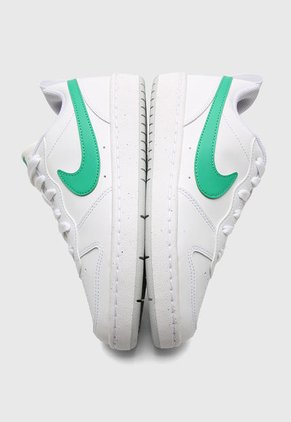 Tenis Lifestyle Blanco-Verde Nike Court Borough Low Recraft