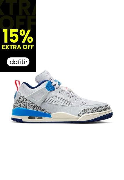 Tenis Nike Jordan Spizike Low Hombre-Blanco/Gris