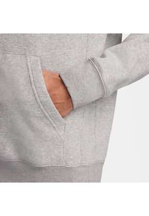 Buzo Hombre Nike Club Fleece Stack Gx Gris