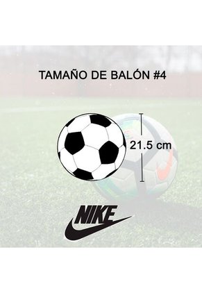 Balon Nike Nike Pitch #4-Blanco/Verde