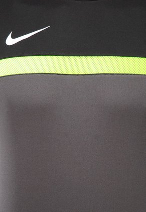 Camiseta Negro-Gris-Verde Neón Nike Academy Ss Training Top 1