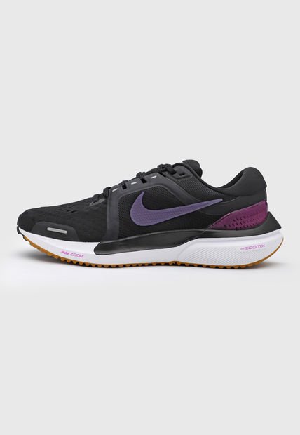 Tenis Running Negro-Violeta-Mostaza Nike Air Zoom Vomero 16