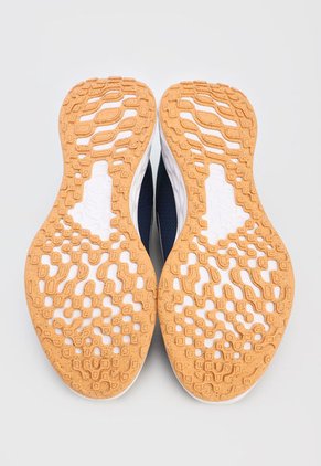 Tenis Running Azul Navy-Azul Turquesa-Blanco Nike Revolution 6 NN