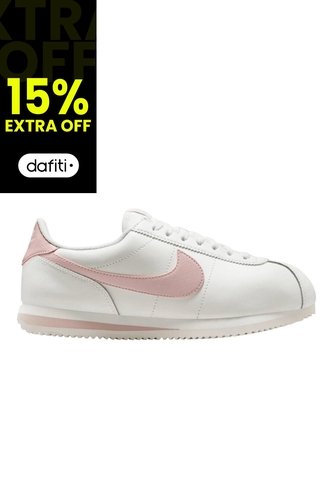 Tenis Nike Cortez Mujer-Blanco/Rosa Nike