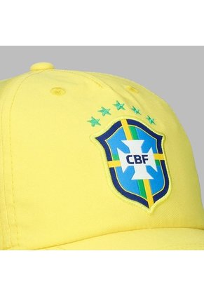 Gorra Nike Niño Brasil Club Cap - Amarilla - Fútbol | Uso Casual Y Entrenamiento