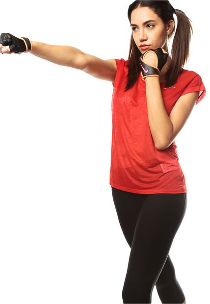 Camiseta Roja Nike Df Col Breeze Short Sleeve