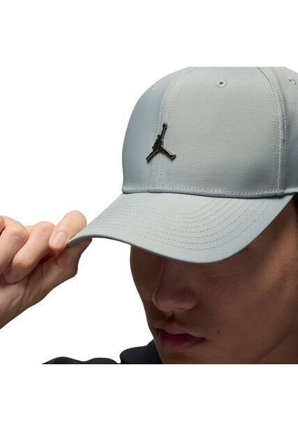 Gorra Nike U J Rise Cap S Cb Mtl Jm Hombre-Gris