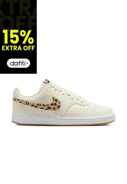 Tenis Nike W Court Vision Gfx Mujer-Beige