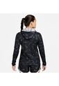 Chaqueta Deportiva Mujer Nike Df Swsh Prnt Pacer Negro de Nike