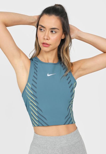 Crop Top Negro Nike Runway - Compra Ahora | Dafiti Colombia
