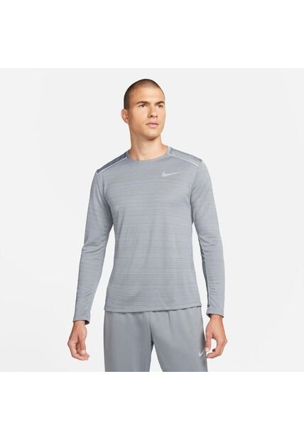 Camiseta Manga Larga Hombre Nike Dry-Fit Miler Top Long Sleeve