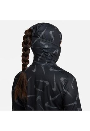 Chaqueta Deportiva Mujer Nike Df Swsh Prnt Pacer Negro