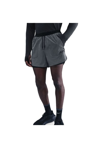 Pantaloneta Nike Reflect 4In Hombre-Gris