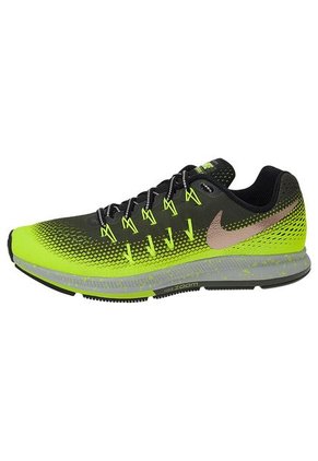 Running Negro-Verde neón Nike Zomm Pegasusu 33