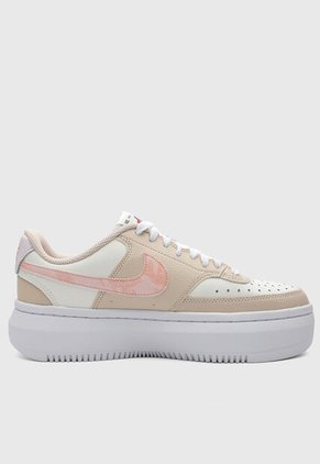 Tenis NIKE Court Vision Alta Marfil