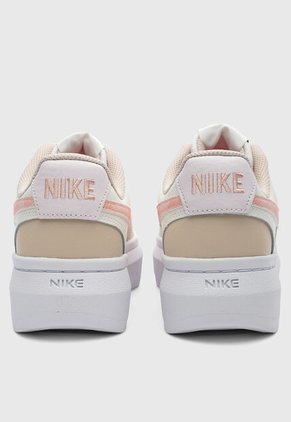 Tenis NIKE Court Vision Alta Marfil