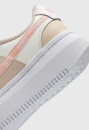 Tenis NIKE Court Vision Alta Marfil