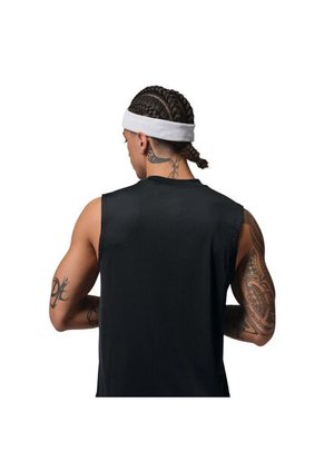 Camiseta Sin Mangas Nike Spt Ess Slvs Hombre-Negro