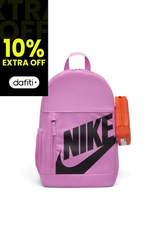 Morral Nike Elemental 20L Niño-Violeta/Naranja Nike