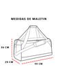 Maletin Nike Bags Jordan Brand M-Negro/Azul de Nike