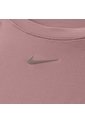Camiseta Mujer Nike One Fitted Beige de Nike