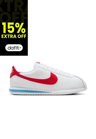 Tenis Nike Cortez Mujer-Blanco Nike