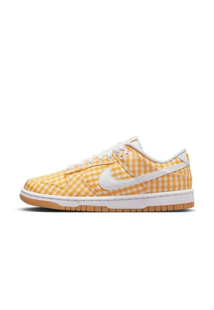 Tenis Mujer Nike Dunk Low Amarillo