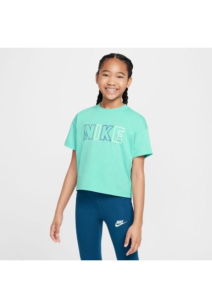 Camiseta Niños Nike Sportswear Essential Azul