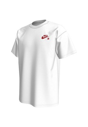 Camiseta Hombre Nike Sb Tee Lc Barking - Blanco