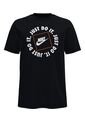 Camiseta Hombre Nike Sportswear Tee Just Do It High Brand Read - Negro de Nike