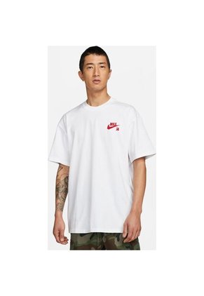 Camiseta Hombre Nike Sb Tee Lc Barking - Blanco