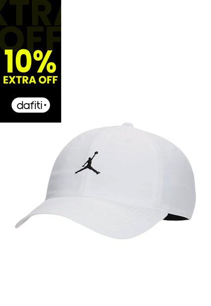 Gorra Nike Jordan Club Hombre-Blanco