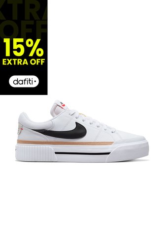 Tenis Nike Court Legacy Lift Mujer-Blanco/Negro Nike