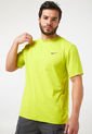 Camiseta Amarillo Neón Nike Hyverse de Nike