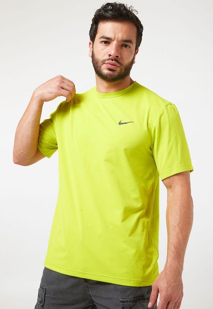 Camiseta Amarillo Neón Nike Hyverse