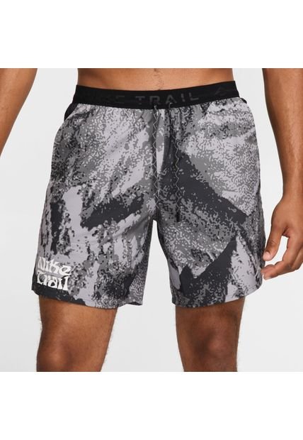 Pantaloneta Hombre Nike Trail Stride Negro