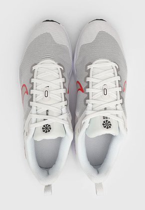 Tenis Running Gris-Blanco-Rojo Nike Downshifter 12